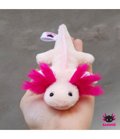 Axolotl Mini-Plush lightrosé-pink 15cm