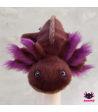 Axolotl Plush brown-violet
