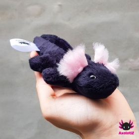 Axolotl Mini-Plush black-lightpink