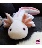 PREORDER: XXL-Axolotl white-rosé 1,2m