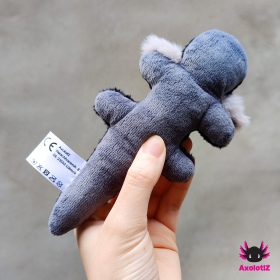 Axolotl Mini-Plush black-grey