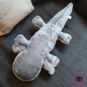 Axolotl Plush lightgrey 80cm