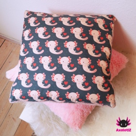 Pillow with Axolotl 1