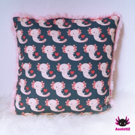 Pillow with Axolotl 1