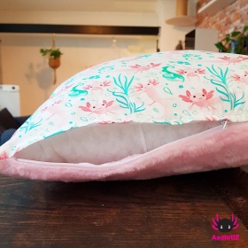 Pillow with Axolotl 4