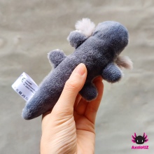 Axolotl Mini-Plush lightgrey