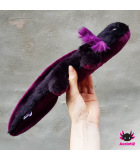 Axolotl Plush black-violet